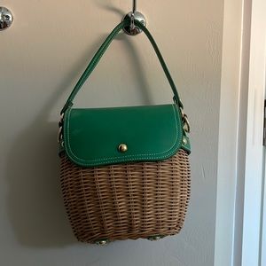Tommy Bahama basket weave crossbody